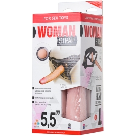 Страпон с 2 насадками Woman Strap