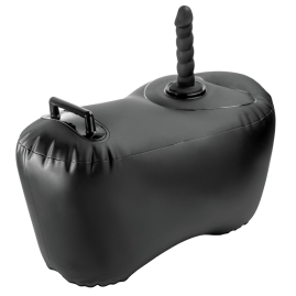 Надувной пуфик с дилдо Body Dock Inflatable Love Seat