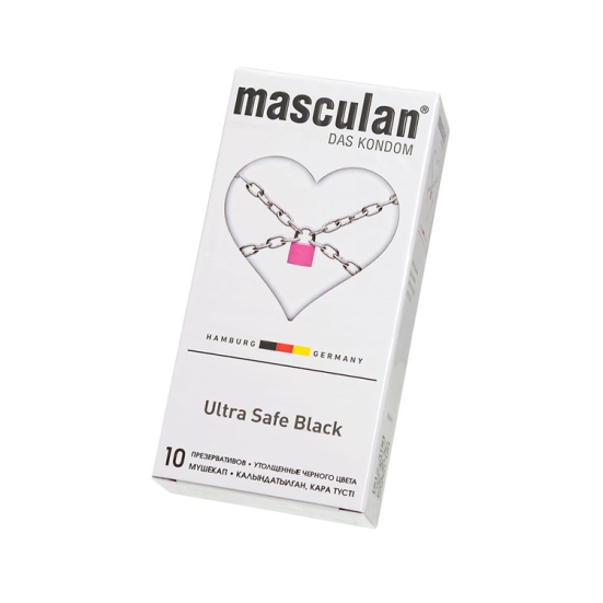 Презервативы Masculan Ultra Safe Black